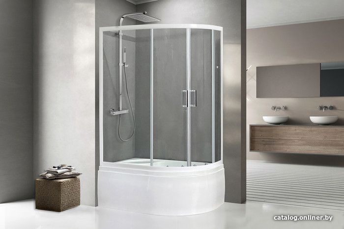 

Душевой уголок Royal Bath RB8120BK-T-L 120x80