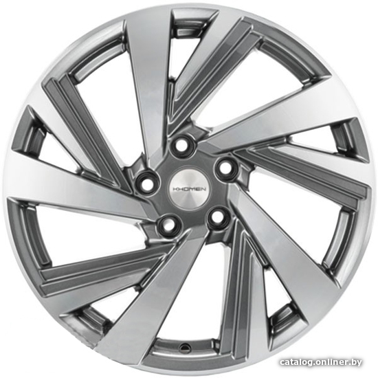 

Литые диски Khomen KHW1801 18x7.5" 5x112мм DIA 57.1мм ET 43мм Gray