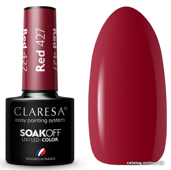 

Гель-лак Claresa Hybrid Red 427 5 мл