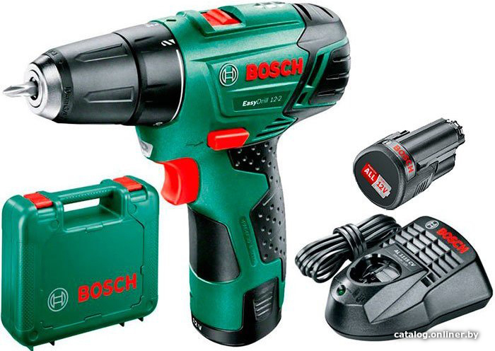 

Дрель-шуруповерт Bosch EasyDrill 12-2 060397290X (с 2-мя АКБ)