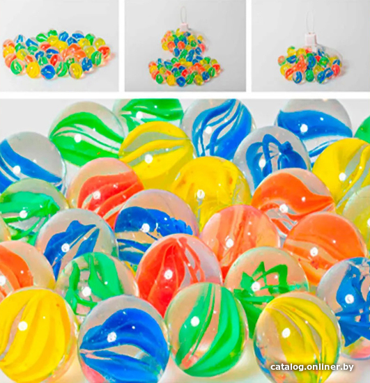 

Декорация Barbus Микс шары Glass 003 200 г