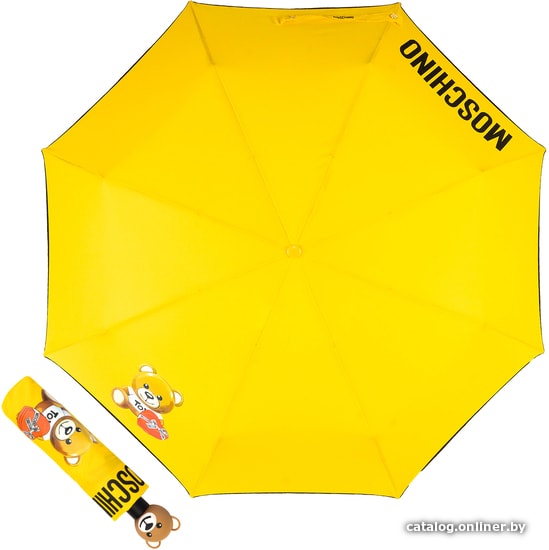 

Складной зонт Moschino 8080-OCA Gift Bear Yellow