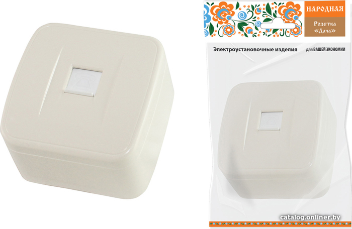 

Розетка телефонная TDM Electric Дача SQ1824-0025