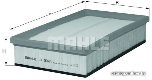 

Воздушный фильтр Mahle Knecht LX3344