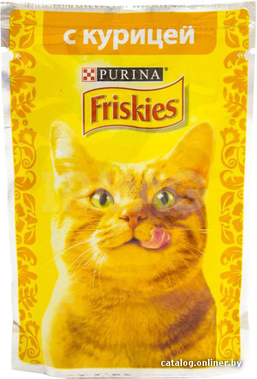 

Пресервы Friskies с курицей в подливе 0.085 кг