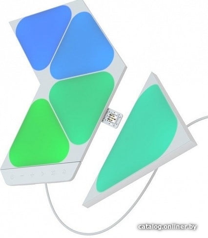 

Светодиодная панель Nanoleaf Shapes Triangles Mini NL48-5002TW-5PK