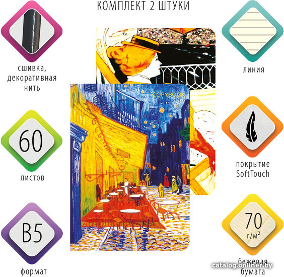 

Полуобщая тетрадь BRAUBERG Впечатление 403825 (2шт)