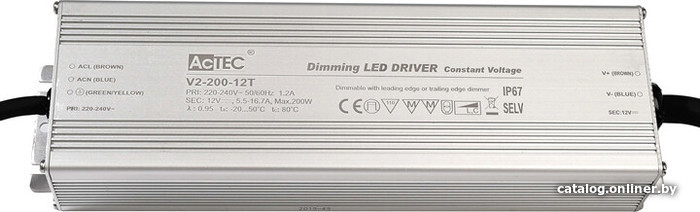 

Блок питания Deko-Light IP, DIM, CV, В2-200-12Т 872095