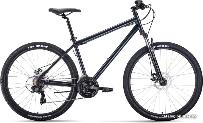 

Велосипед Forward Sporting 27.5 2.0 disc р.17 2021 (черный)