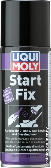 

В систему забора воздуха Liqui Moly Средство для запуска двигателя Start Fix 200мл 1085