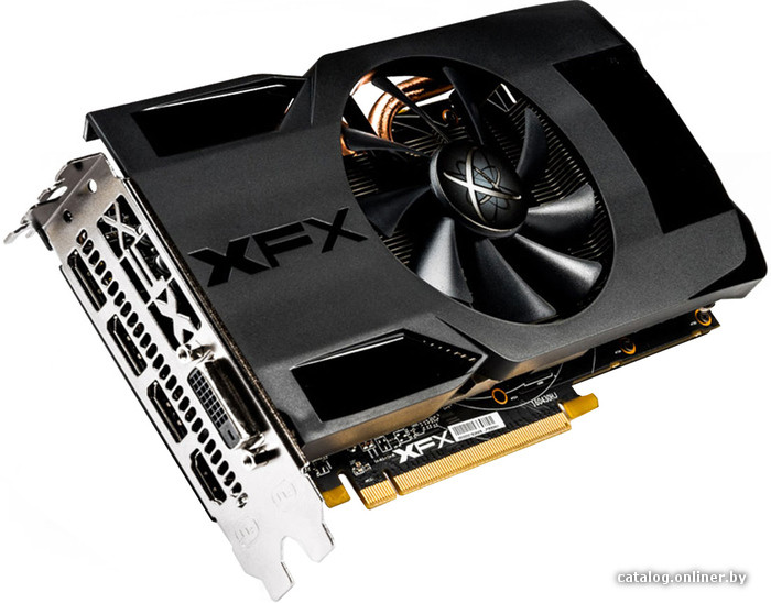 XFX Radeon RX 470 Single Fan 4GB GDDR5 OC [RX-470P4SFD5] видеокарту купить  в Минске