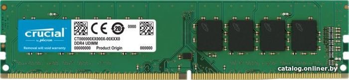 

Оперативная память Crucial 4GB DDR4 PC4-21300 CT4G4DFS6266