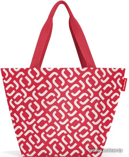 

Сумка шоппер Reisenthel Shopper M ZS3070 Signature Red (красный/белый)