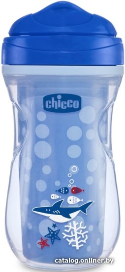 

Поильник Chicco Active Cup 00006981220180 (266 мл, синий)