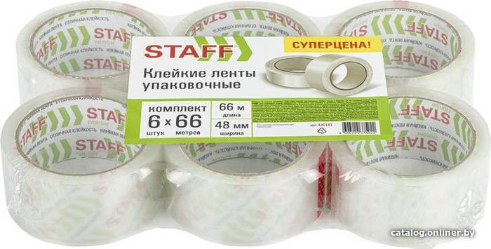

Скотч Staff Classic 440181 (6 шт)