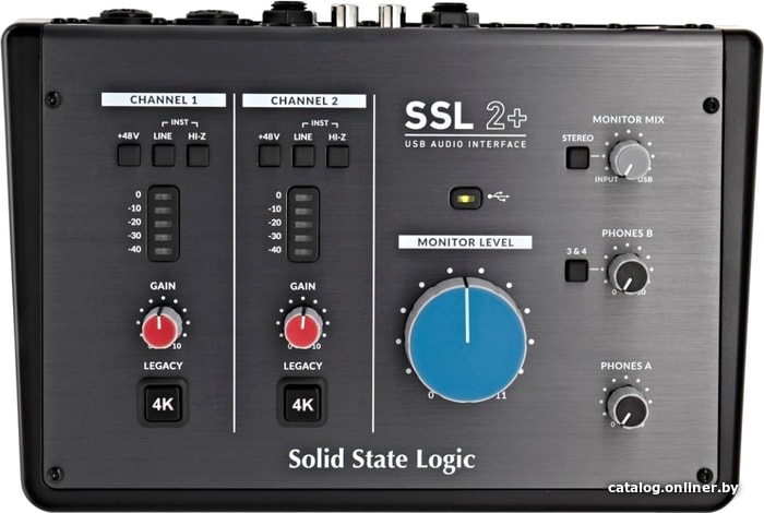 

Аудиоинтерфейс Solid State Logic SSL2+