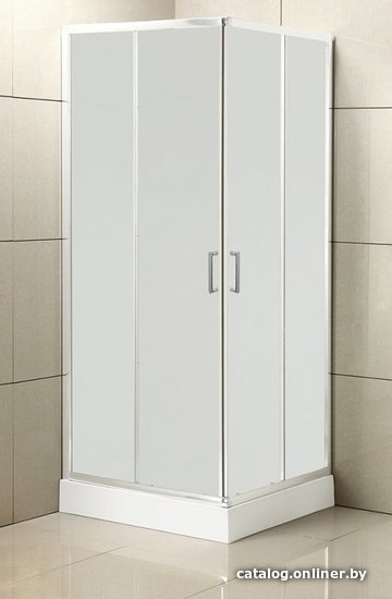

Душевой уголок BelBagno UNO-195-A-2-85-P-Cr (текстурное стекло)