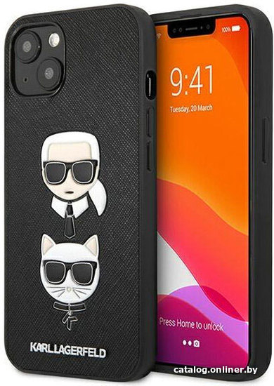 

Чехол для телефона CG Mobile Karl Lagerfeld для Apple iPhone 13 KLHCP13MSAKICKCBK