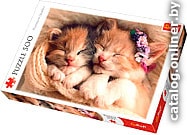 

Пазл Trefl Спящие котята