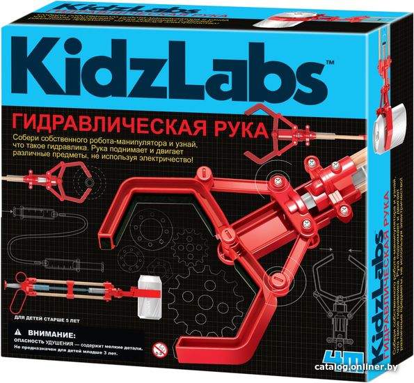

Набор для опытов 4M KidzLabs Гидравлическая рука 00-03414