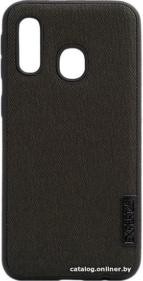 

Чехол для телефона EXPERTS Textile Tpu для Samsung Galaxy A40 (черный)