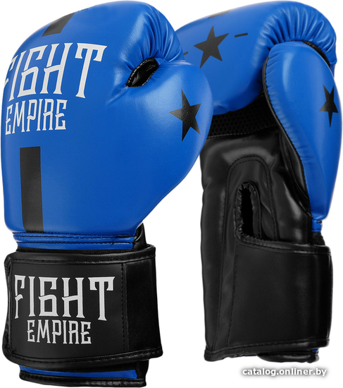 

Боевые перчатки Fight Empire 4153950 (10 oz, синий)