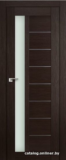 

Межкомнатная дверь ProfilDoors 37X 90x200 (венге мелинга/стекло матовое)