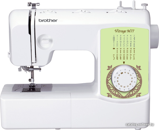 

Электромеханическая швейная машина Brother Vitrage M77