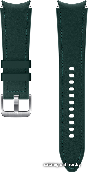 

Ремешок Samsung Hybrid Leather для Samsung Galaxy Watch4 (20 мм, M/L, зеленый)