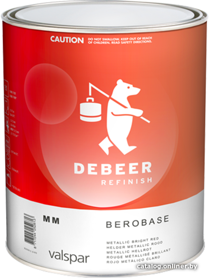 

Автомобильная краска De Beer BeroBase 500 5031/1 1л (металлик UltraFine Bright)