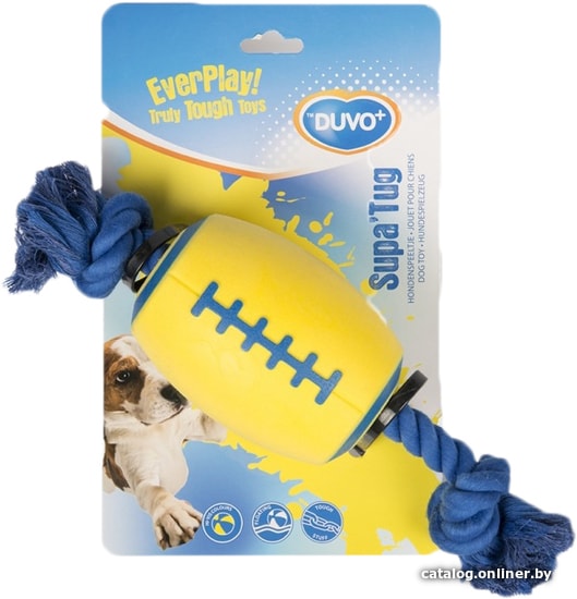 

Игрушка для собак Duvo Plus Supa Tug Ball Rope 1714601/DV