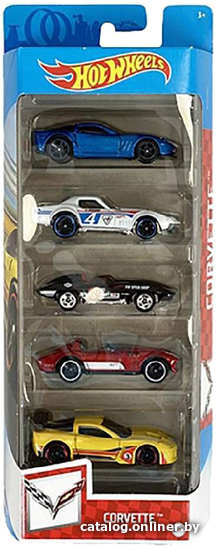 

Набор Hot Wheels Corvette 1806 GTN35 (5 шт)