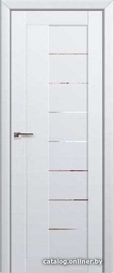 

Межкомнатная дверь ProfilDoors 17U 70x200 (аляска/мателюкс прозрачное)