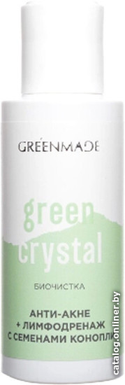 

GreenMade Лосьон для лица Анти-акне+лимфодренаж с семенами конопли (60 г)
