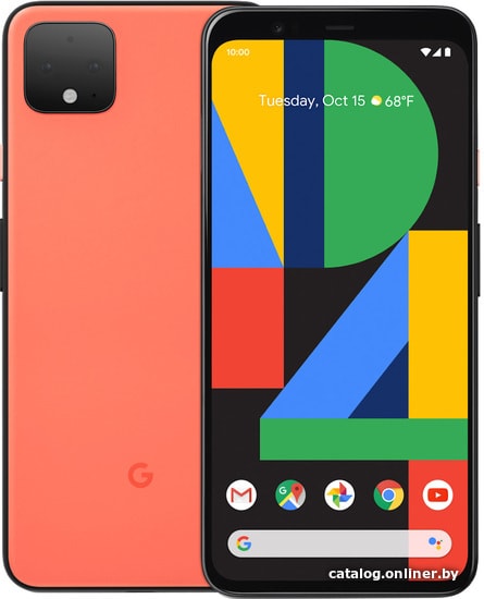 

Смартфон Google Pixel 4 XL 64GB (оранжевый)