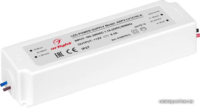 

Блок питания Arlight ARPV-LV12100-A 018970(1)