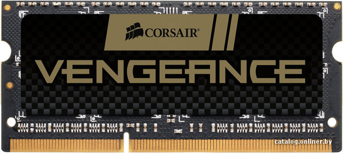 

Оперативная память Corsair Vengeance 8GB DDR3 SO-DIMM PC3-12800 (CMSX8GX3M1A1600C10)