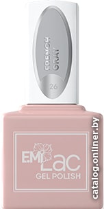 

Гель-лак Emi E.MiLac Total Gray (тон 126) 9 мл