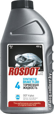

Тормозная жидкость Rosdot DOT 4 plus 455мл 430101H02