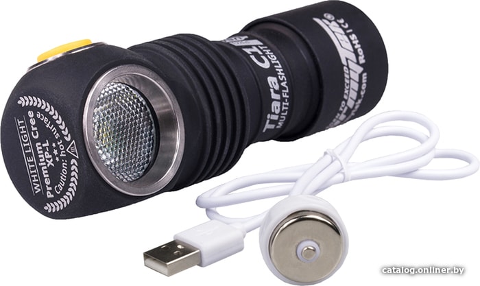 

Фонарь Armytek Tiara C1 Magnet USB XP-L (белый свет) +18350 Li-Ion