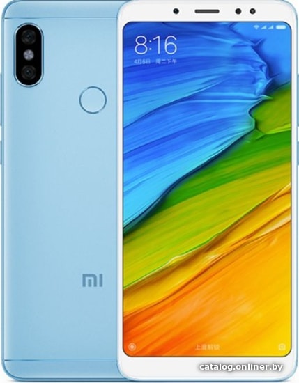 

Смартфон Xiaomi Redmi Note 5 3GB/32GB M1803E7SG международная версия (голубой)