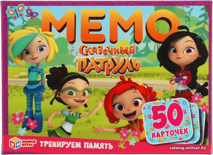 

Настольная игра Умные игры Мемо. Сказочный патруль