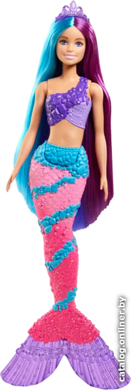 

Кукла Barbie Игра с волосами Русалка с длинными волосами GTF39