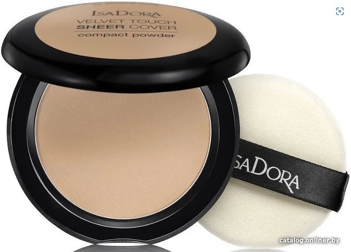 

Компактная пудра Isadora Velvet Touch Sheer Cover Compact Powder тон 45 (10 г)
