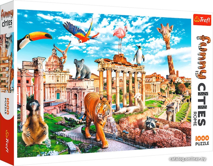 

Пазл Trefl Funny Cities. Дикий Рим