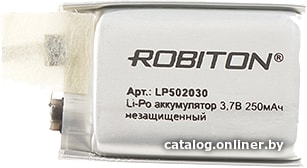 

Аккумулятор Robiton LP502030UN 250mAh 1 шт.