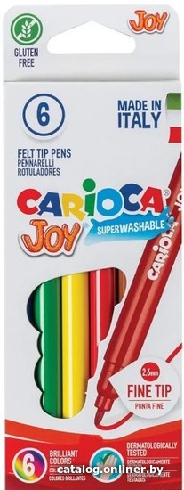

Фломастеры Carioca Joy 40613 (6 шт)