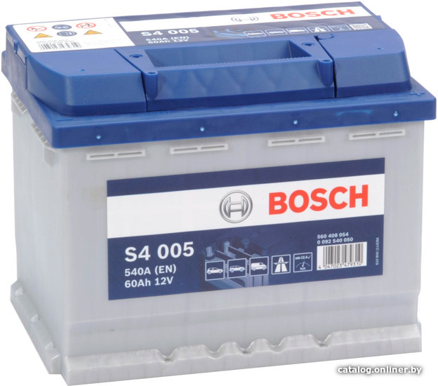 

Автомобильный аккумулятор Bosch S4 092 S40 060 (60 А·ч)