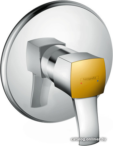 

Смеситель без скрытого механизма Hansgrohe Metropol Classic 31365090 (хром/золото)
