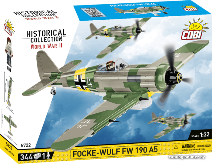 

Конструктор Cobi World War II 5722 Focke - Wulf Fw 190 A5